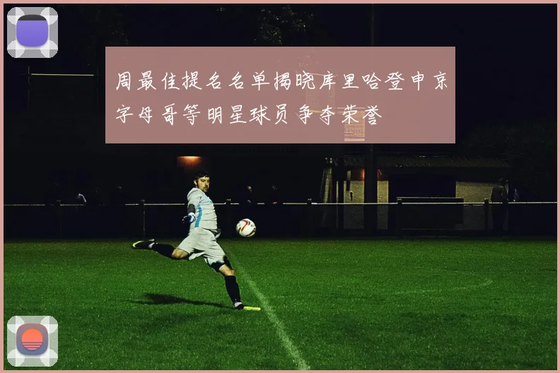 周最佳提名名单揭晓库里哈登申京字母哥等明星球员争夺荣誉