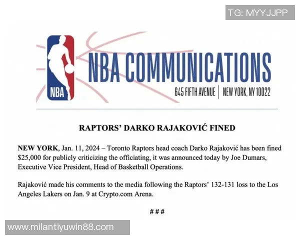 拉贾科维奇强调NBA赛季紧凑明天比赛需全力以赴做好准备